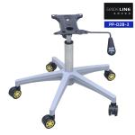 White Grey Black Five Star Replacement Swivel Chair Legs Nylon Office Chair Base