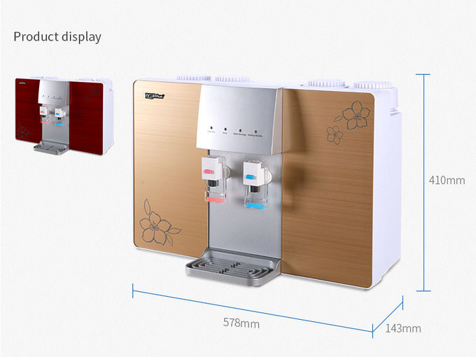 Reverse Osmosis Water Purifier With Heater , Hot and Warm Water Filter Machine