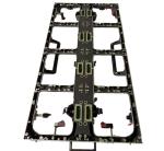 500x1000 die casting aluminum front maintenance magnetic Indoor P2.84 SMD rental