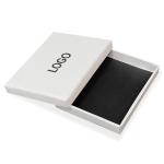 Custom Printed Lid And Bottom Type Gift Box For Necklace Ring Jewelry Packaging