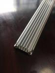 Anodize Silvery Heat Sink Aluminum Extrusion With LED Heatsink Profiles