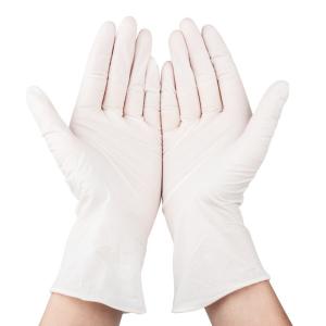 Wholesale Hospital disposable nitrile gloves without powder Chinese suppliers check latex gloves from china suppliers