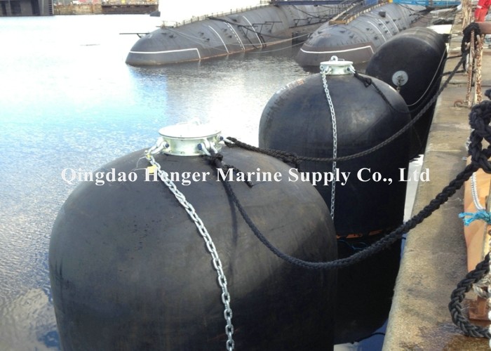 Semi-submersible Type Vertical Hydro-pneumatic Submarine Fender