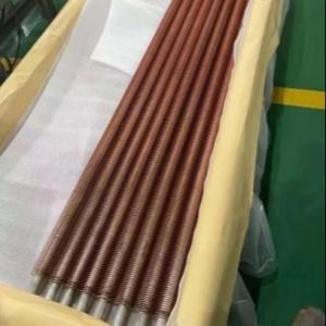 China DELLOK Extruded Finned Tube Fin Evaporator Cooling Fins on sale