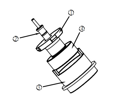 Circular Magnetic Wire Connector 3A 12V Magnetic Data Connector