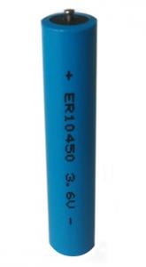 China Blue Color ER10450 Lithium Thionyl Chloride Battery Operating Temperature -40℃ To 85℃ on sale