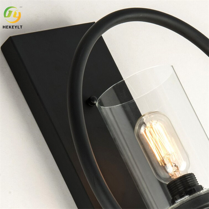 Dimmable Antique Black Candle Wall Light 1 Light