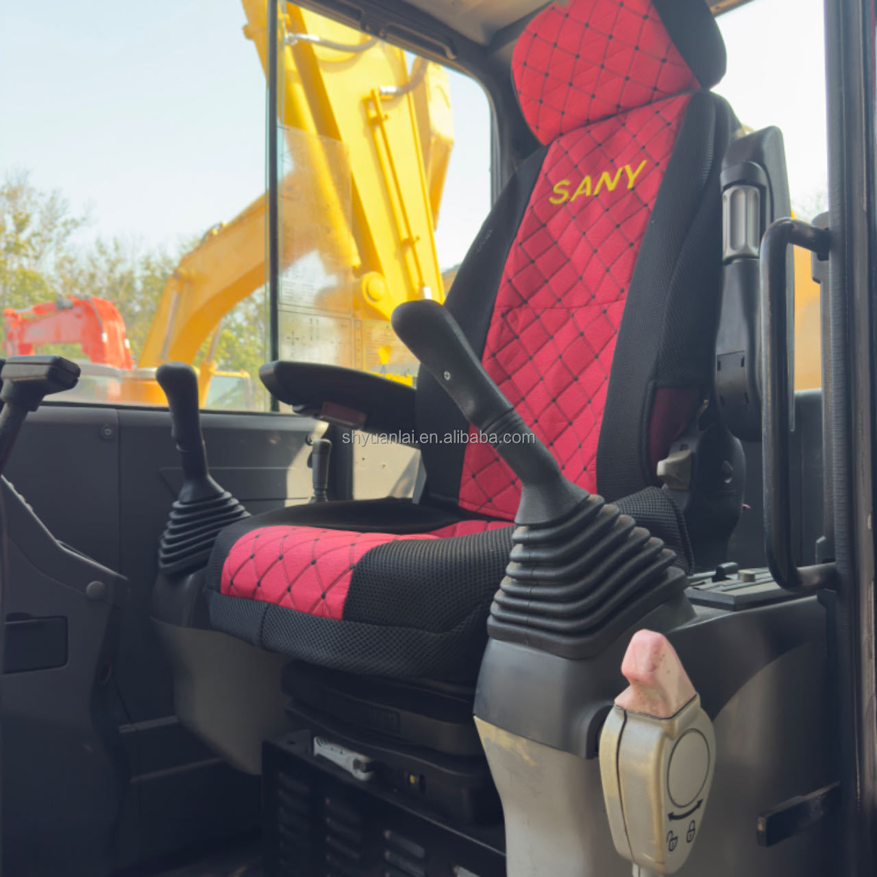 Good Condition 5tan SANY Excavator Used Komatsu SY55C-pro with Mild Steel Overall Design
