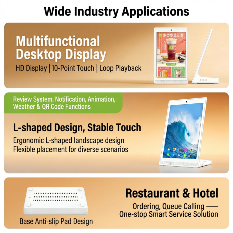 L-Type Desktop Digital Display retail application
