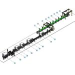 Fully automated general lithium battery production line battery manufacturing
