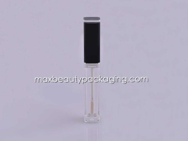 cosmetic packaging plastic lip gloss tube liquid lipstick tube PETG PCTA PMMA