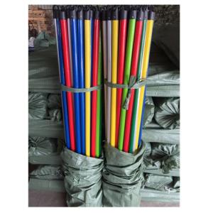 Wholesale Eucalyptus Natural Wood Plastic Cap 2.5*120cm Dry Mop Stick from china suppliers