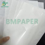 45 gsm + 10 gsm One Side Glossy PE Coated White Burger Wrapping Paper Butcher