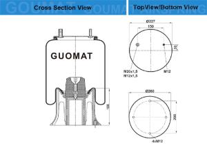 Wholesale 11382 Granning Firestone Ride Rite Air Bags For Truck W01-681-9242 15699 from china suppliers