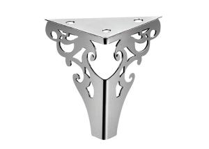 Wholesale Chrome colorl furniture sofa legs 72 * 72mm steel feet for furniture from china suppliers