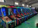 Coin Op 55Inch Screen Arcade Hoops Basketball Cabinet Two Modes