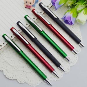 Wholesale Gel pen,Promotional gel-ink pen with cap,black rubber gel-ink pen from china suppliers