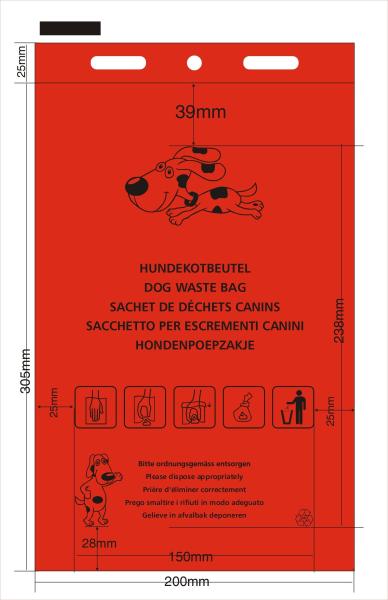 Earth-Friendly Biodegradable Dog Waste Poop Bags Guaranteed Leak-Proof, Great