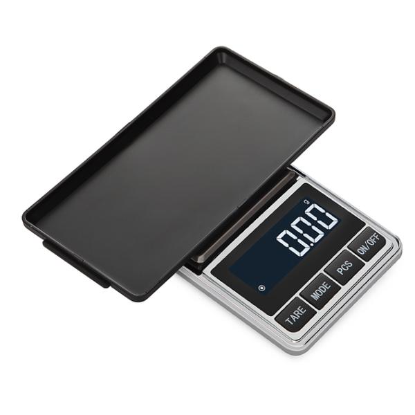 ABS Plastic Stainless Steel Digital Pocket Scale WITH LID 500g 300g Digital Mini Jewelry Scale 0.01g Portable Electronics