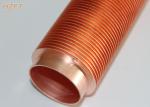 Corrosion Resistance Copper Finned Tube Suitable For Condensing Boilers