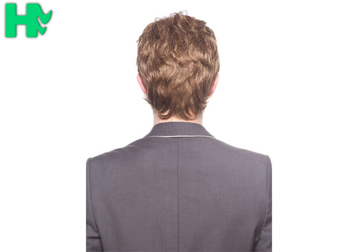 Handsome FashionMen MaleShort Synthetic Hair Wigs No Tangle No Shed 10 Inches