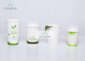 Wholesale Biodegradable 4 oz - 22oz Compostable Paper Cups Eco Friendly Food Grade Ink Printing from china suppliers