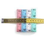 Flexible Plastic Clothing Tape Measure For Tailors Sewing 60 Inch Length OEM ODM