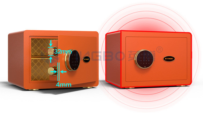 Money OEM Laptop Home Safe Box With Intelligent Dual Alarm System