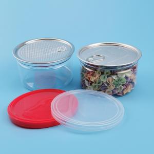 Wholesale 400ML 401# 900mm Wide Mouth Plastic Food Cans With Easy Open Lid from china suppliers
