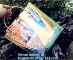 neon laser shopping beach bag tote bag, Summer PVC Beach Handbag Neon Colored