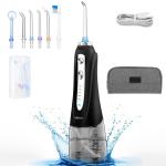 300ml Cordless Dental Flosser Portable Waterproof 2500mah power Lithium battery