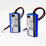 Rechargeable 1500 MAh Battery Pack LiFePO4 6.4V Side By Side Type