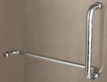 double glass door handle1905,stainless steel 201,chrome for bathroom &kitchen