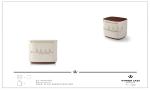 Modern British Style Side Table Hotel Bedroom Nightstand