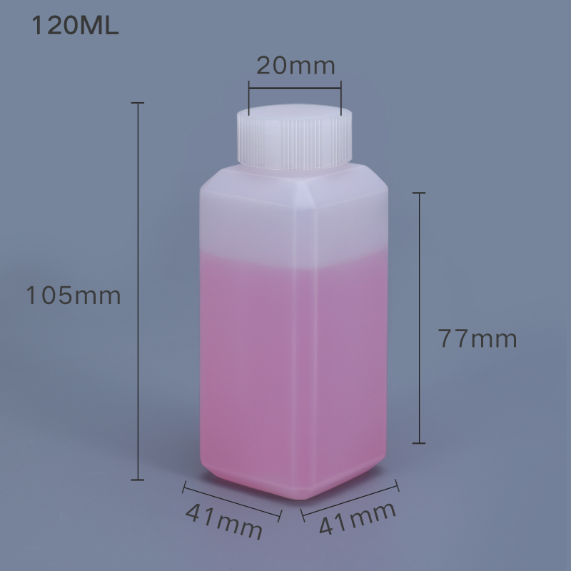 Transparent Chemical Narrow Mouth Reagent Bottle Container Food Grade 20ml-500ml