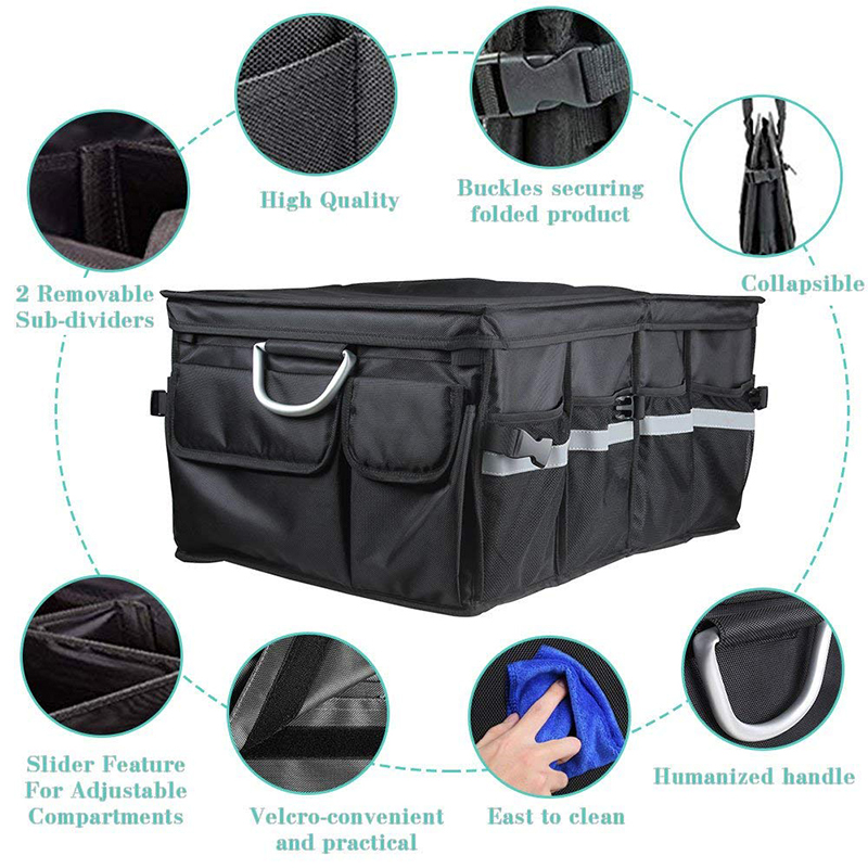 Hot selling Amazing design custom trunk organizer for car