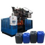 Auto Deflashing Extrusion Blow Molding Machine 25L Gallons Servo Motor