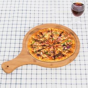 Wholesale Smelless Reusable Bamboo Pizza Board , Wooden Pizza Paddle For Kitchen Supplies from china suppliers