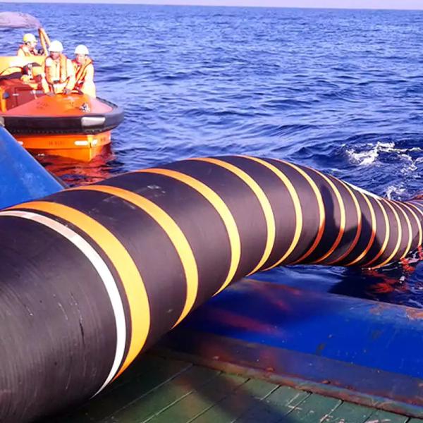 Marine Transfer Hose Heat Resistant Safe Transfer Strong Structure Flexible