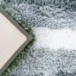 20x32 Inch Pearl Microfiber Tufted Anti Slip Tufted Bath Mat For Bathroom