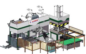 Wholesale Stable Operation Pulp Molding Machine Paper Molding Machine 260kw Power from china suppliers