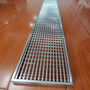 Wholesale 3mm 304/316 Stainless Steel Grating Trench Cover Heel Proof from china suppliers