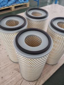 Wholesale Industrial Cellulose Micron Pleated Suction Compressor Air Filter For Dust Collecting from china suppliers