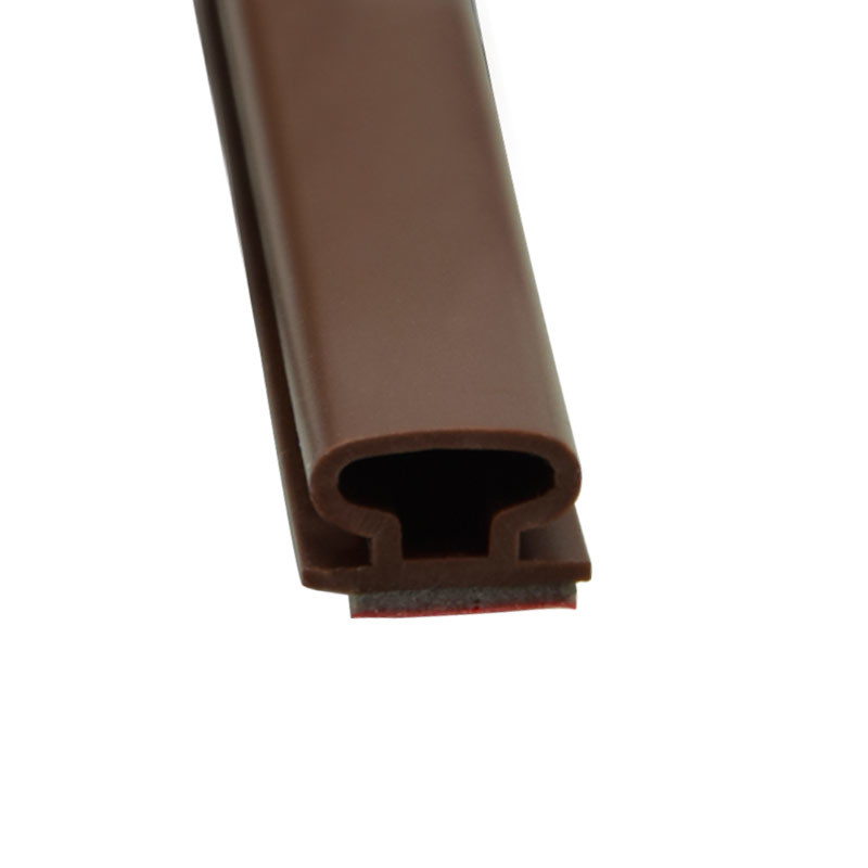 6mm Height Silicone Rubber Strips D Shape Anti Collision Door Seals