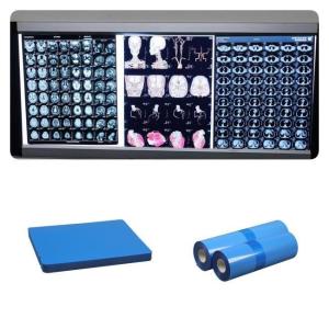 Wholesale DR CT MRI Medical Inkjet X Ray Films 210 Microns Blue Base Ink 8x10 A4 A3 10inch Roll from china suppliers