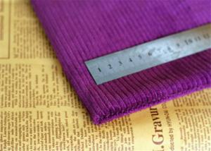 Wholesale Water Proof Purple Corduroy Fabric Antibacterial 60 Cotton 40 Polyester from china suppliers