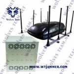 3000MHz Wireless Bomb Signal Jammer 300W For VIP Protection