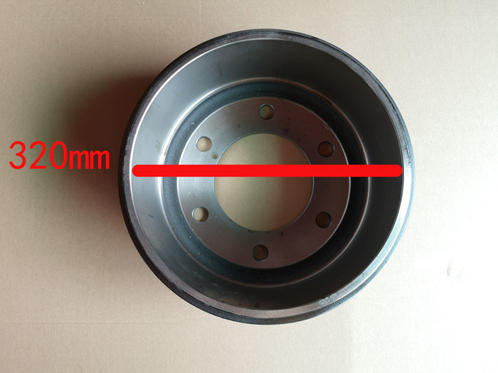8971020013 8971881150 ISUZU NPR Parts Brake Drum Heavy Duty Chassis 6 Holes Iron
