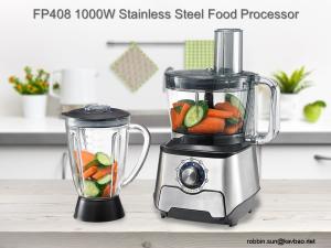 Wholesale CE RHOS LFGB Certificated FP408 Stainless Steel Food processor from china suppliers
