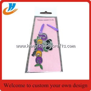 Wholesale Stainless steel etch bookmark custom with your own logo design from china suppliers